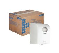 Aquarius Rolled Hand Paper Towel Dispenser White 7375