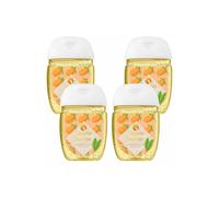 Aquarius Scented Antibacterial Pocket Hand Sanitiser 29Ml 4 Pack In Yellow Yellow