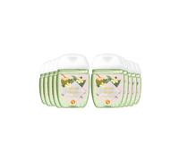 AQUARIUS Scented Antibacterial Pocket Hand Sanitiser Gel, 29ml, 10 Pack in Green Aquarius Green