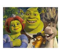 AQUARIUS Shrek Family 500pc Puzzle (500 Piece Jigsaw Puzzle) - Glare Free - Precision Fit - Officially Licensed Shrek Merchandise & Collectibles - 14x19 Inches