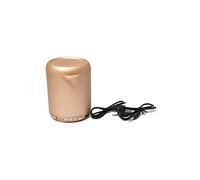 AQUARIUS Small Sound Activate LED Light 'Bluetooth Speaker', Gold Aquarius Gold