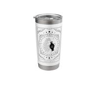 Aquarius Tarot Card Zodiac Stainless Steel Insulated Tumbler