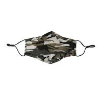 Aquarius Termin8 Children's Camoflage Face Mask Green