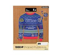 AQUARIUS - The Office Ugly Christmas Sweater Shaped 1000 Piece Jigsaw Puzzles