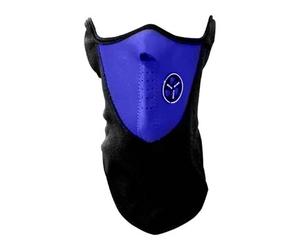 Aquarius Thermal Neoprene Face & Neck Mask Warm & Breathable Biker Mask, Blue