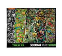 AQUARIUS TMNT Timeline 3000pc Puzzle (3000 Piece Jigsaw Puzzle) - Glare Free - Precision Fit - Officially Licensed Teenage Mutant Ninja Turtles Merchandise & Collectibles - 42x35 Inches