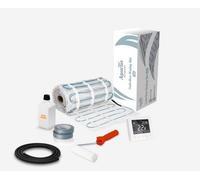 Aquarius Underfloor Heating Kit - 150W - 3.5Sqm Mat - White Wi-Fi Thermostat