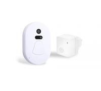 Aquarius Wifi Wireless Smart Camera Doorbell, White