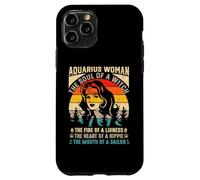 Aquarius woman magical, fearless, and free spirited essence Case for iPhone 11 Pro