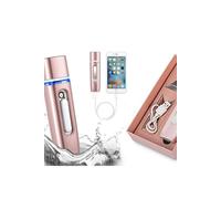 AQUARIUS Women's 2 in 1 Portable Nano Mist Sprayer Handheld - Rose Gold Aquarius Rose Gold