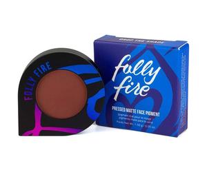 AQUARIUS Women's Secrets Dark Mauve Pressed Matte Blush in Brown | Size: 1.5g