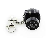 AQUARIUS Y2000 2.5x2.5x2.5cm Small Camcorder Recorder Multifunctional Mini Camera Built In Rechargeable Battery Black
