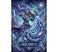Aquarius Zodiac 1000 Piece Jigsaw Puzzle,Adults & Kids 14+,Home Wall Decor,Whimsical Challenge,Educational Toy,Premium Cardboard,Great Gifts,Stress Relief 52x38cm