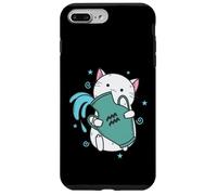 Aquarius Zodiac Sign as a Cat Horoscope Case for iPhone 7 Plus/8 Plus