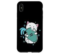 Aquarius Zodiac Sign as a Cat Horoscope Case for iPhone XS Max