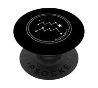 Aquarius Zodiac Sign Constellation Astrology Horoscope PopSockets Adhesive PopGrip