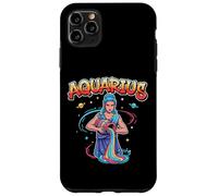 Aquarius Zodiac Sign Water Bearer Horoscope Graffiti Case for iPhone 11 Pro Max
