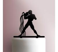 Aquarius Zodiac SignAcrylic Cake Topper 3mm Thick Premium Laser Cut Cake Decoration for Birthday, Wedding, Baby Shower & Party Cakes Durable Reusable