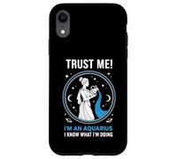 Aquarius Zodiac Water Bearer Astrology Horoscope Case for iPhone XR