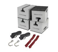 AQUARM Universal Canoe Carrier Kit Canoe Foam Block for Roof Soft Standard Replacement Car Top Roof Racks Pads with Tie-Downs, 6 inch