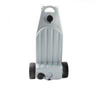 aquaroll ECO Wastemaster Silver: Essential Camping Waste Container and Portable Toilet Accessory