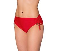 Aquarti Women's Bikini Bottoms with Ruching and tie Straps | Aquarti bikini slip