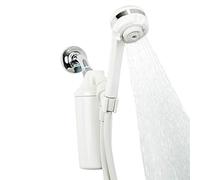 Aquasana AQ-4105 Showerhead Filter System with Handheld Wand, White