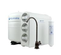 Aquasana SmartFlow™ Reverse Osmosis Water Filter System - High-Efficiency Under Sink RO Removes up to 99.99% of 90 Contaminants, Including Fluoride, Chlorine, and Lead - Oil Rubbed Bronze (ORB) Faucet