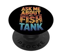 Aquascaping Ask Me About My Fish Tank Water Plants Lovers PopSockets Adhesive PopGrip