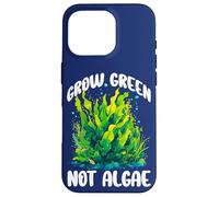 Aquascaping Quote Grow Green Not Algae Aquarium Plant Lovers Case for iPhone 16 Pro