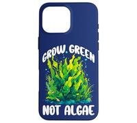 Aquascaping Quote Grow Green Not Algae Aquarium Plant Lovers Case for iPhone 16 Pro Max