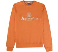 Aquascutum Active Big Logo Orange Sweatshirt - XXL