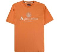 Aquascutum Active Big Logo Orange T-Shirt - S - S