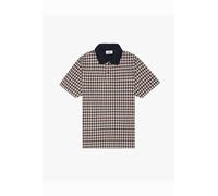 Aquascutum Active Club Check Piquet Polo Shirt - X Large