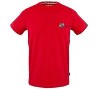 Aquascutum Aldis Chest Logo T-Shirt - Red - M