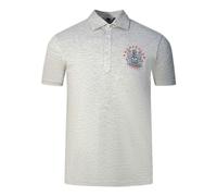 Aquascutum Aldis London Logo Polo Shirt - Grey - S