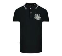 Aquascutum Aldis Tipped Polo Shirt - Black - XL