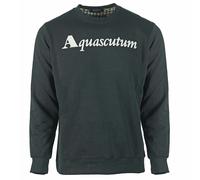 Aquascutum Box Logo Black Sweatshirt - XXL