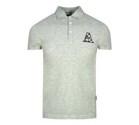 Aquascutum Check A Logo Polo Shirt - Grey - M
