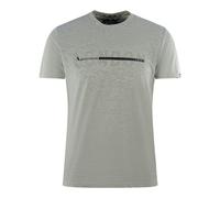 Aquascutum London 1851 Split Logo T-Shirt - Grey - M
