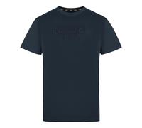 Aquascutum London 1851 Tape Logo T-Shirt - Navy Blue - M