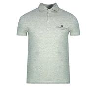 Aquascutum London Bold Logo Polo Shirt - Grey - S
