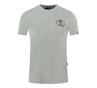 Aquascutum London Embroidered A Logo T-Shirt - Grey - M