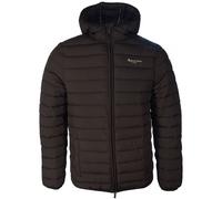 Aquascutum Mens Active 100GR Hooded Black Jacket - Size 2XL