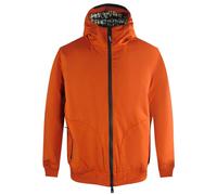 Aquascutum Mens Active Hooded Jacket - Orange - L - Orange - 100% Polyester