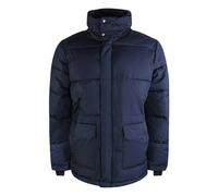 Aquascutum Mens Active Puffer Jacket - Navy - XL - Navy - 100% Polyester