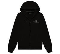 Aquascutum Mens Active Small Logo Full Zip Hoodie - Black - Black - XL