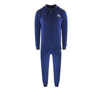Aquascutum Mens Full Zip Tracksuit Set - Blue - Blue - L - 95% Cotton/5% Elastane
