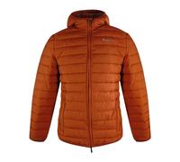 Aquascutum Mens Hooded Active Padded Jacket - Rust Orange - XL - Rust Orange - 100% Polyester