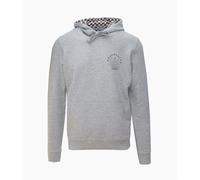 Aquascutum Mens Hooded Neck Long Sleeve Sweatshirt in Grey - Size 2XL